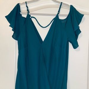 City Chic Emerald Top NWT M/18